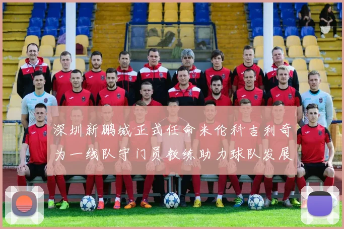 深圳新鹏城正式任命米伦科吉利奇为一线队守门员教练助力球队发展